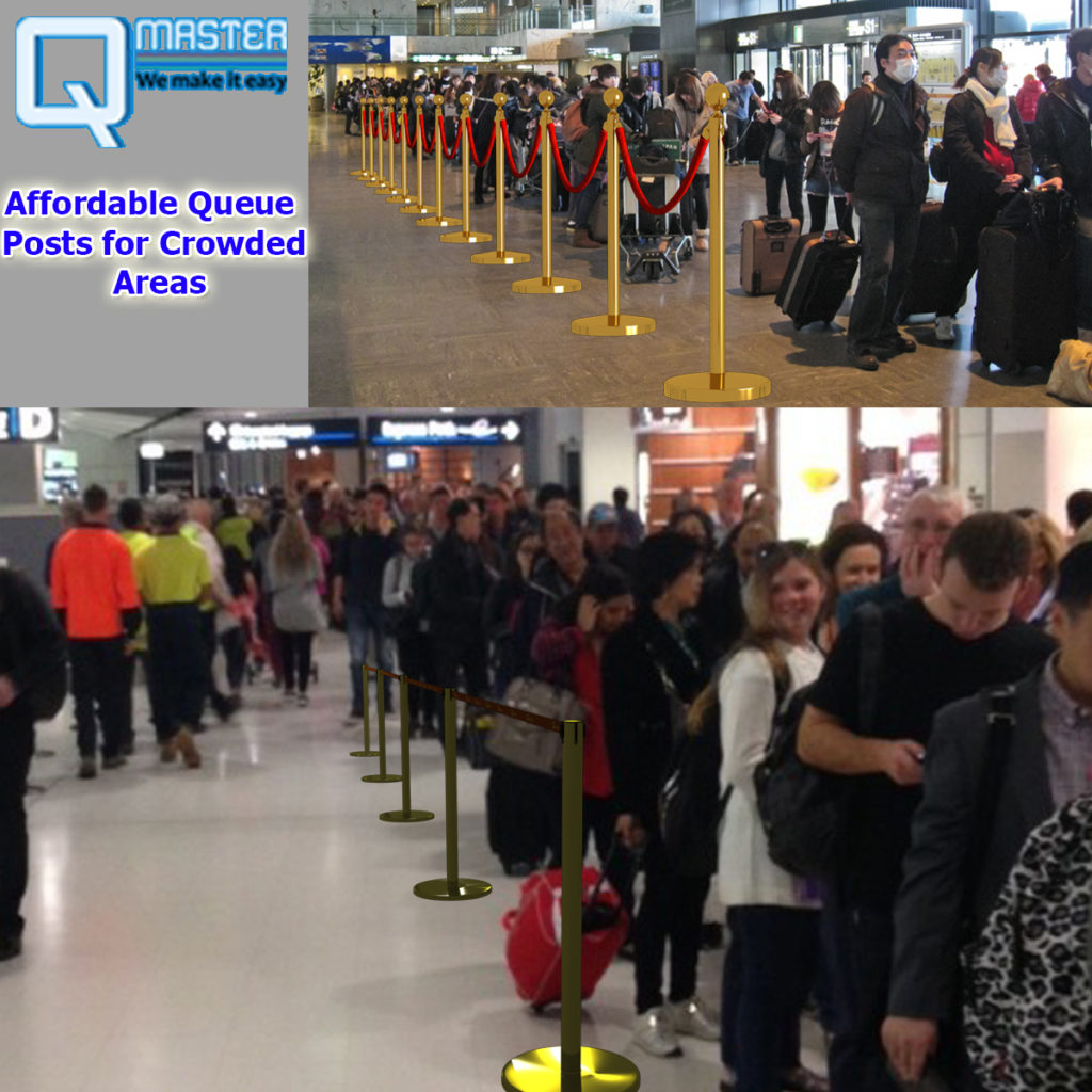 Affordable Queue Posts for Crowded Areas