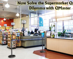 Now Solve the Supermarket Queue Dilemma with QMaster